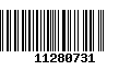 Código de Barras 11280731