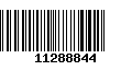 Código de Barras 11288844