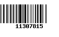 Código de Barras 11307815