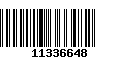 Código de Barras 11336648