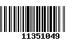 Código de Barras 11351049