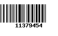 Código de Barras 11379454