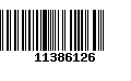 Código de Barras 11386126