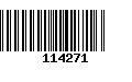 Código de Barras 114271