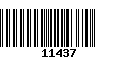 Código de Barras 11437