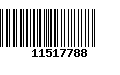 Código de Barras 11517788