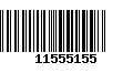 Código de Barras 11555155