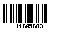 Código de Barras 11605683