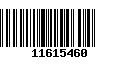 Código de Barras 11615460