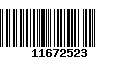 Código de Barras 11672523