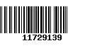 Código de Barras 11729139