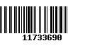 Código de Barras 11733690