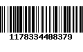 Código de Barras 1178334408379