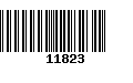 Código de Barras 11823