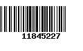 Código de Barras 11845227