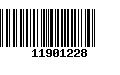 Código de Barras 11901228