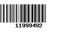 Código de Barras 11999492