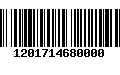 Código de Barras 1201714680000