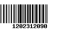 Código de Barras 1202312090