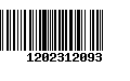 Código de Barras 1202312093