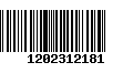 Código de Barras 1202312181