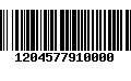 Código de Barras 1204577910000