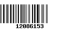 Código de Barras 12086153