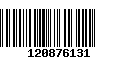 Código de Barras 120876131