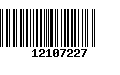 Código de Barras 12107227