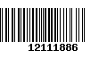 Código de Barras 12111886