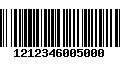 Código de Barras 1212346005000