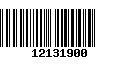 Código de Barras 12131900