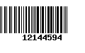 Código de Barras 12144594