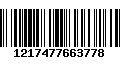 Código de Barras 1217477663778