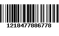 Código de Barras 1218477886778