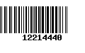 Código de Barras 12214440