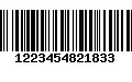 Código de Barras 1223454821833