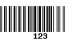 Código de Barras 123