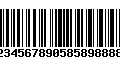 Código de Barras 12345678905858988888