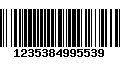 Código de Barras 1235384995539