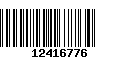 Código de Barras 12416776