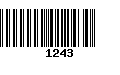 Código de Barras 1243