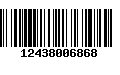 Código de Barras 12438006868