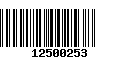 Código de Barras 12500253