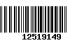 Código de Barras 12519149