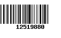 Código de Barras 12519880