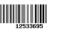 Código de Barras 12533695