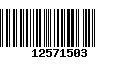 Código de Barras 12571503