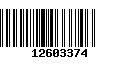 Código de Barras 12603374