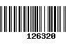 Código de Barras 126320